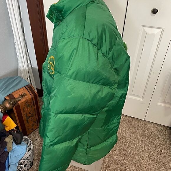 Rocawear Mens XL Green Puffer Winter Jacket - Picture 4 of 5